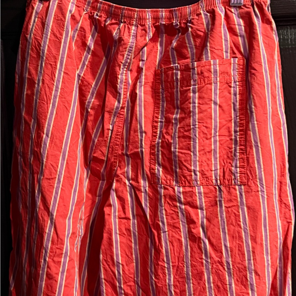 BDG Red and Purple Striped Pants - Picture 6 of 8